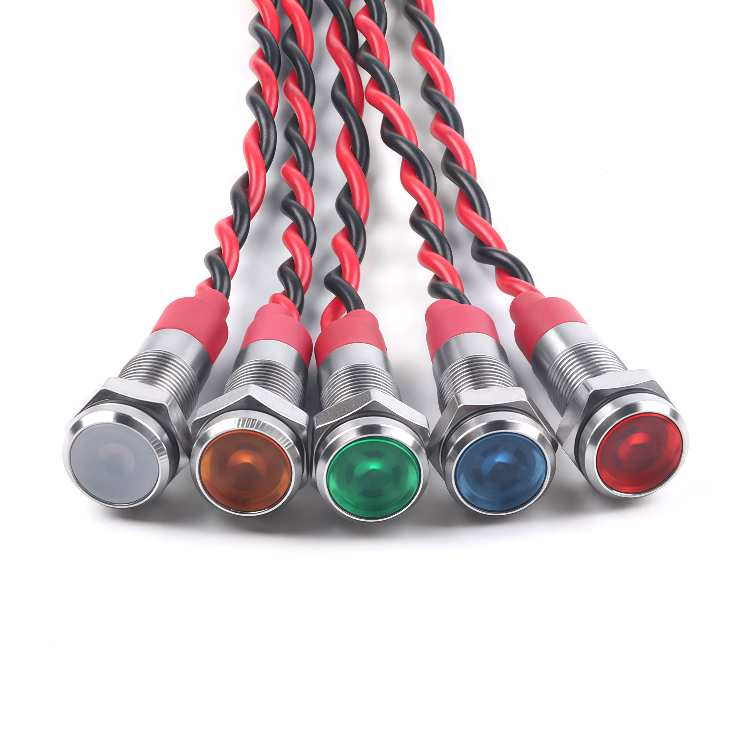 Panel Line Marker - 6mm Metalen LED Indicator Licht Paneelmontage