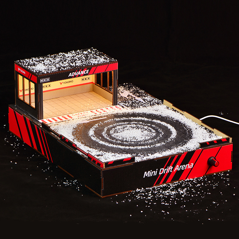Model Kit Led - 1:64 Schaal DIY Driftbaan Diorama met