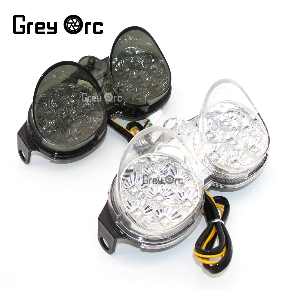 Model Kit Led - Motorfiets LED Achterlicht Rem Richtingaanwijzer Montage