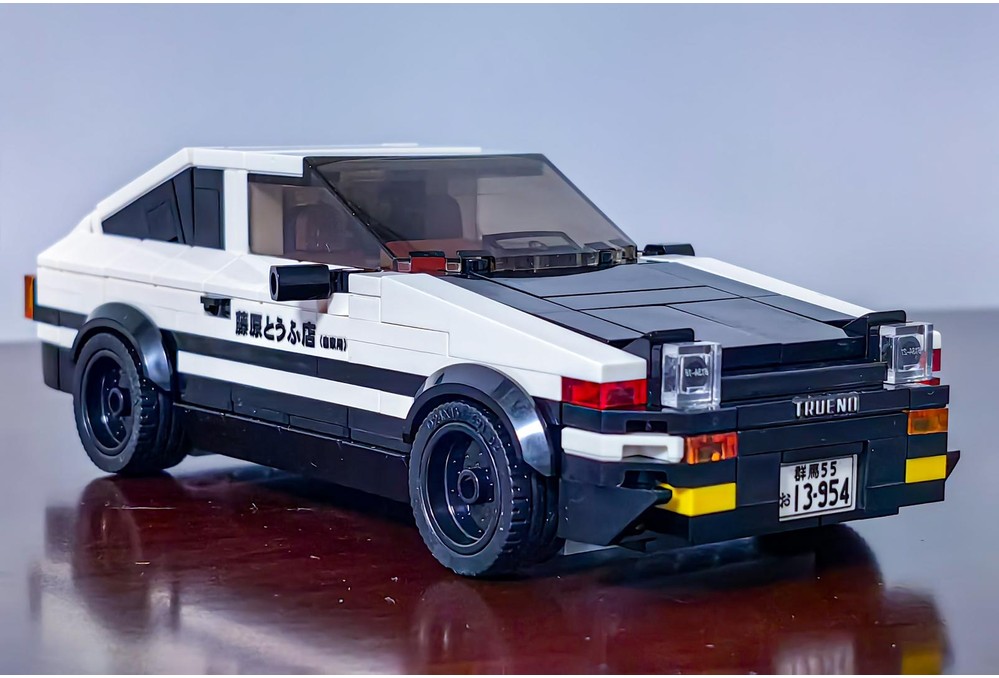 Model Kit Initial D - 401PCS Initial D Voertuig AE86 Sprinter