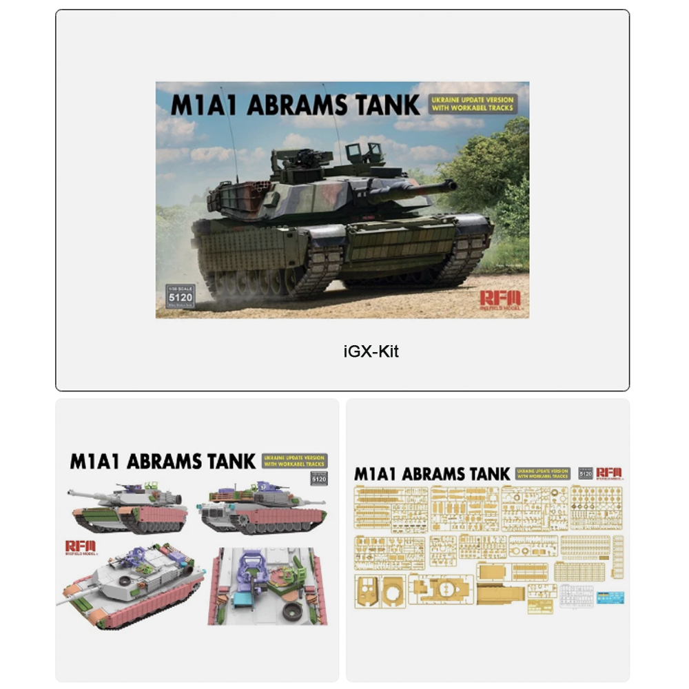 Model Kit Ukraine - Rye Field 5120 Schaal 1:35 M1A1