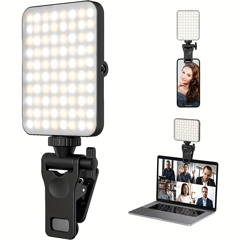 Model Kit Led - 1pc oplaadbaar magnetisch LED-selfielicht, 3 modi
