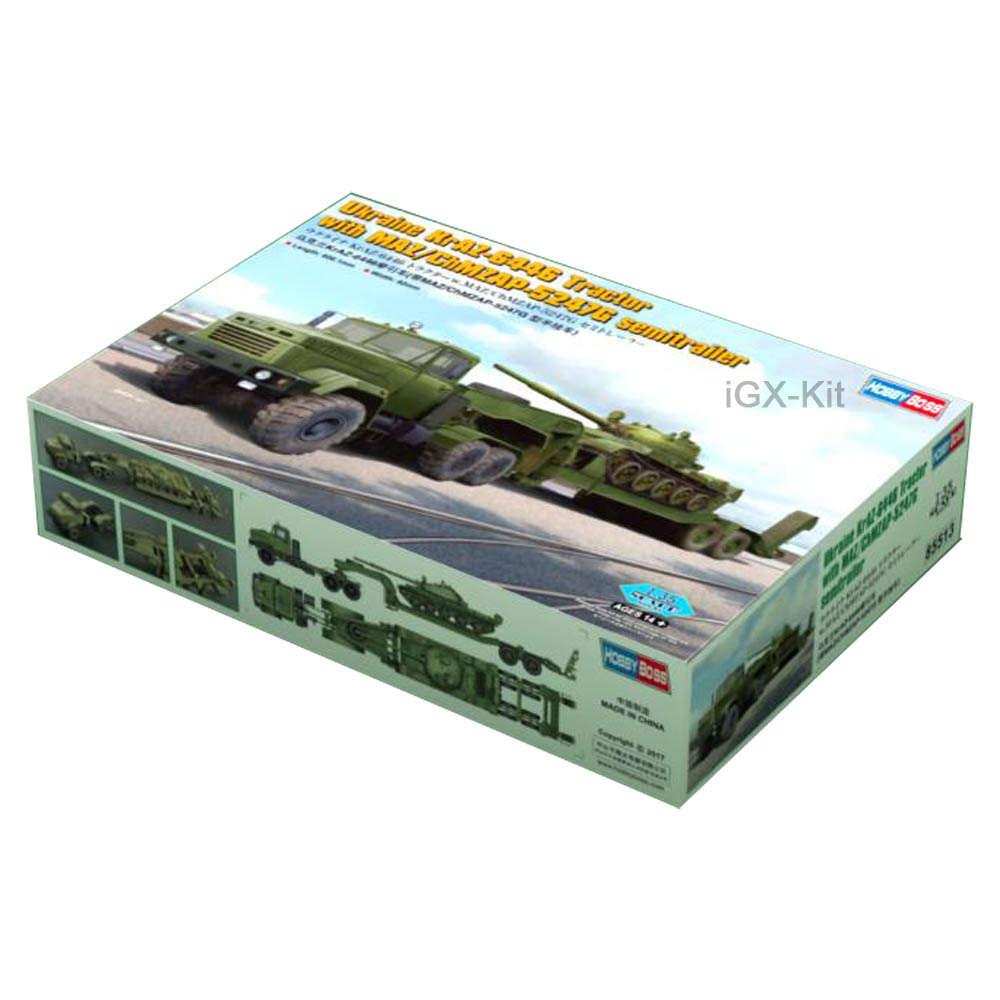 Model Kit Ukraine - Hobbyboss 85513 1/35 Schaal Oekraïne KrAZ-6446