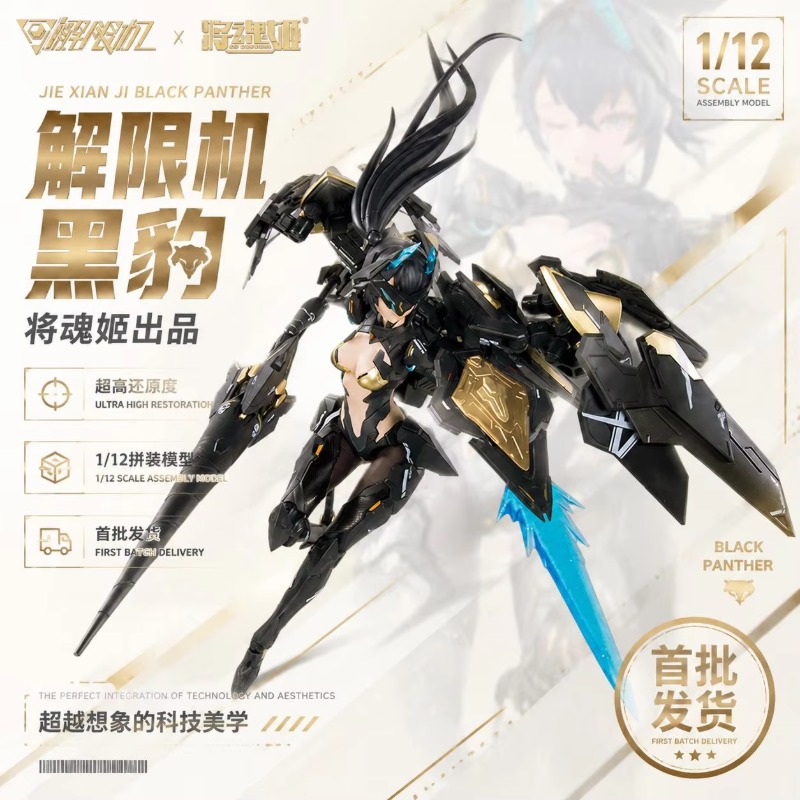 Model Kit Ms General - MS GENERAL Mecha Break Black Panther
