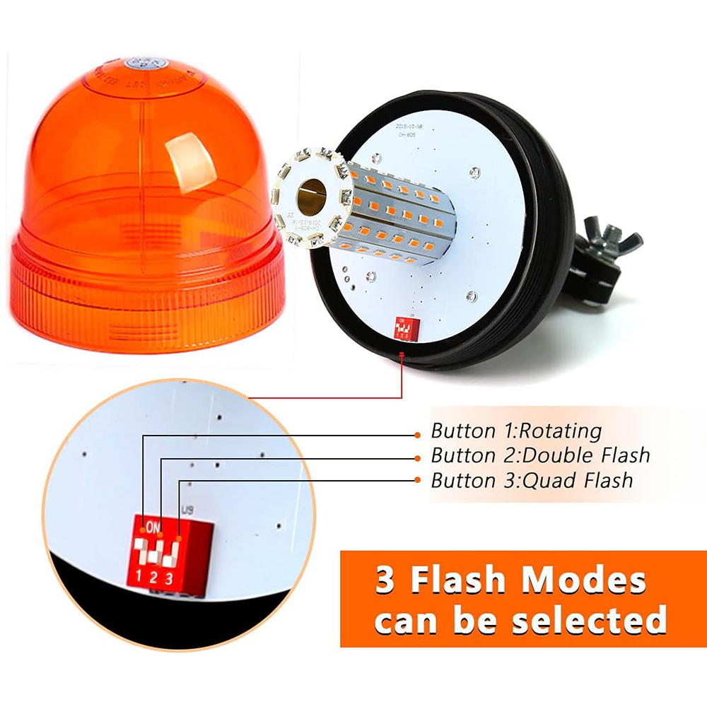 60 LED Amber Tractor Motorfiet - Model Kit Led recensie en prijs