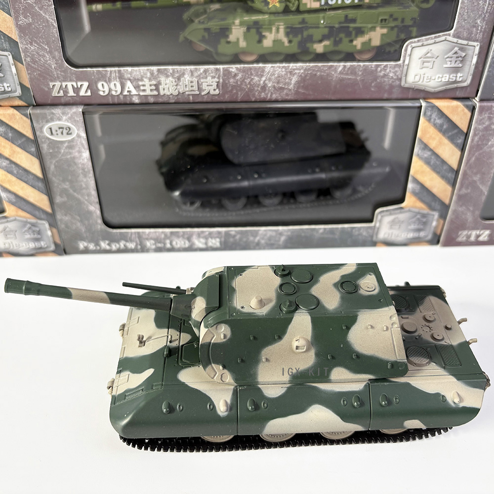 1/72 schaal Duitse E-100 zware - Model Kit Tank recensie en prijs