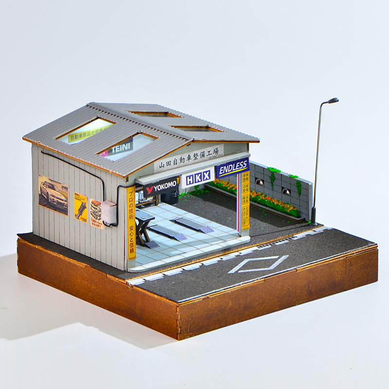 1:64 Schaal DIY Autoreparatiew - Model Kit Led recensie en prijs