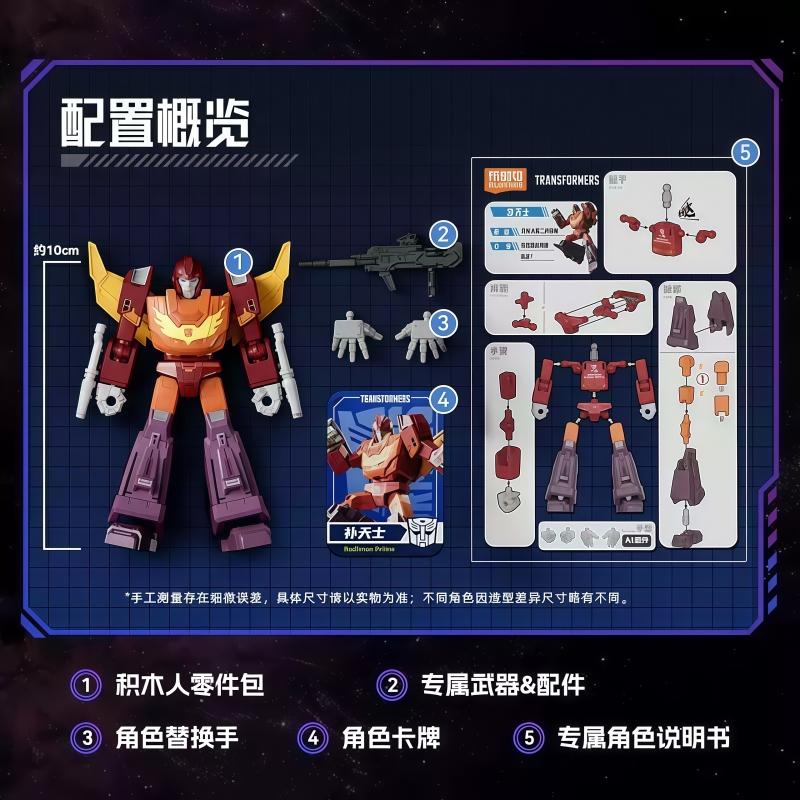 BLOKEES Transformers Wave10 Nu - Model Kit Rodimus recensie en prijs