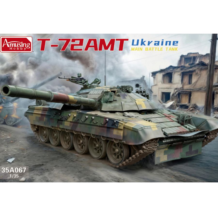 35A067 Amusant 1/35 T-72AMT Oe - Model Kit Ukraine recensie en prijs