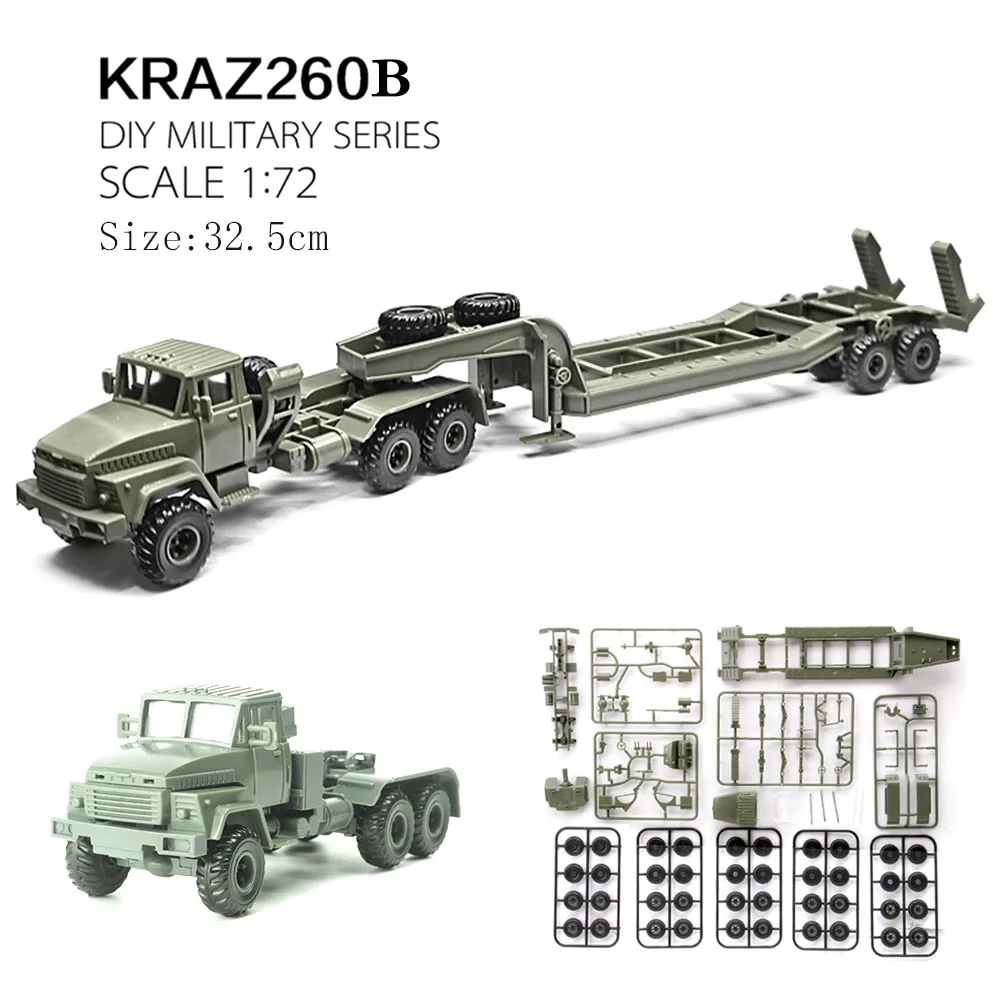 1/72 Oekraïne KRAZ260B Oplegge - Model Kit Ukraine recensie en prijs