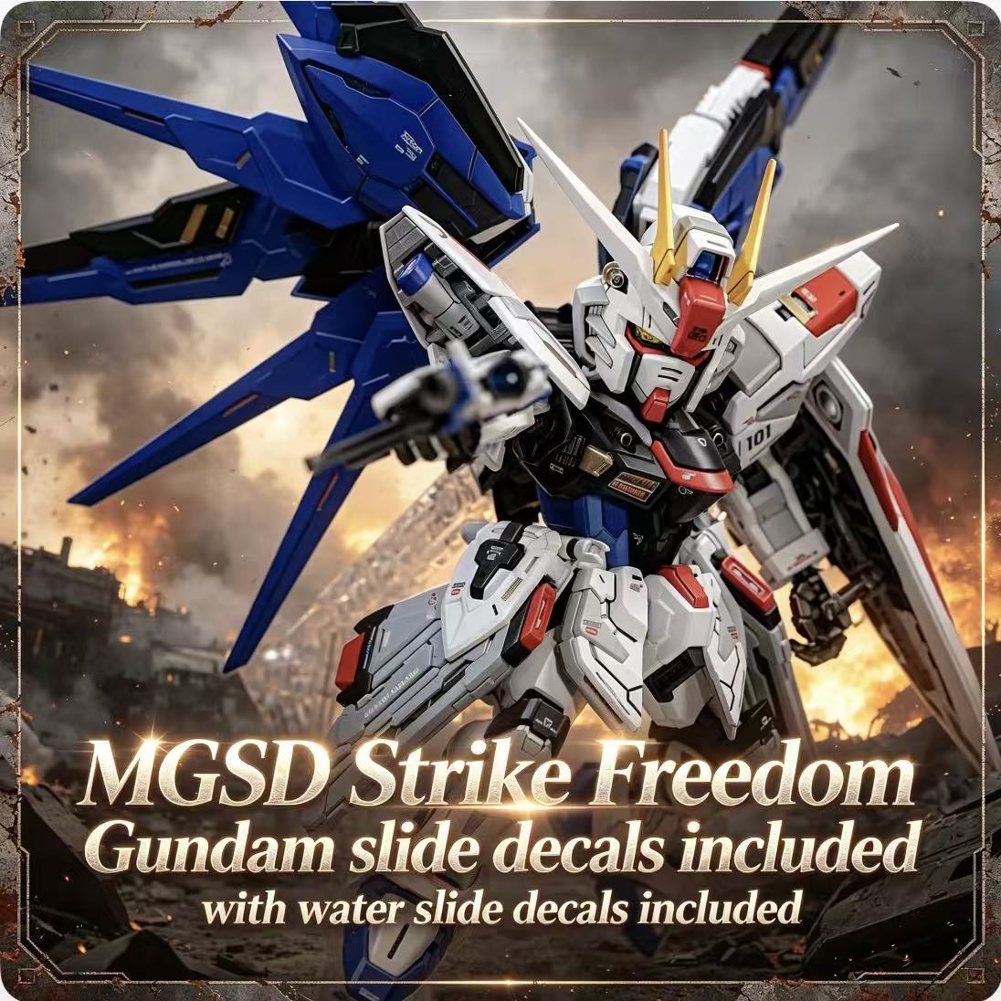 X10A GaogaoMGSD Q-versie Strik - Gundam Model Mg recensie en prijs