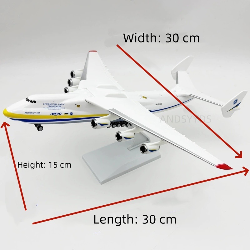 Oekraïne Antonov AN225 Mriya 2 - Model Kit Ukraine recensie en prijs