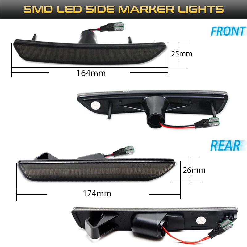 2 Stuks Auto Voor Achter Bumpe - Model Kit Led recensie en prijs