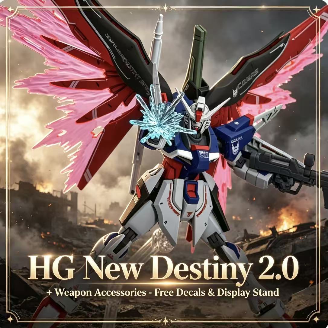 224 HG 1/144 Destiny Spec II F - Gundam Model Mg recensie en prijs