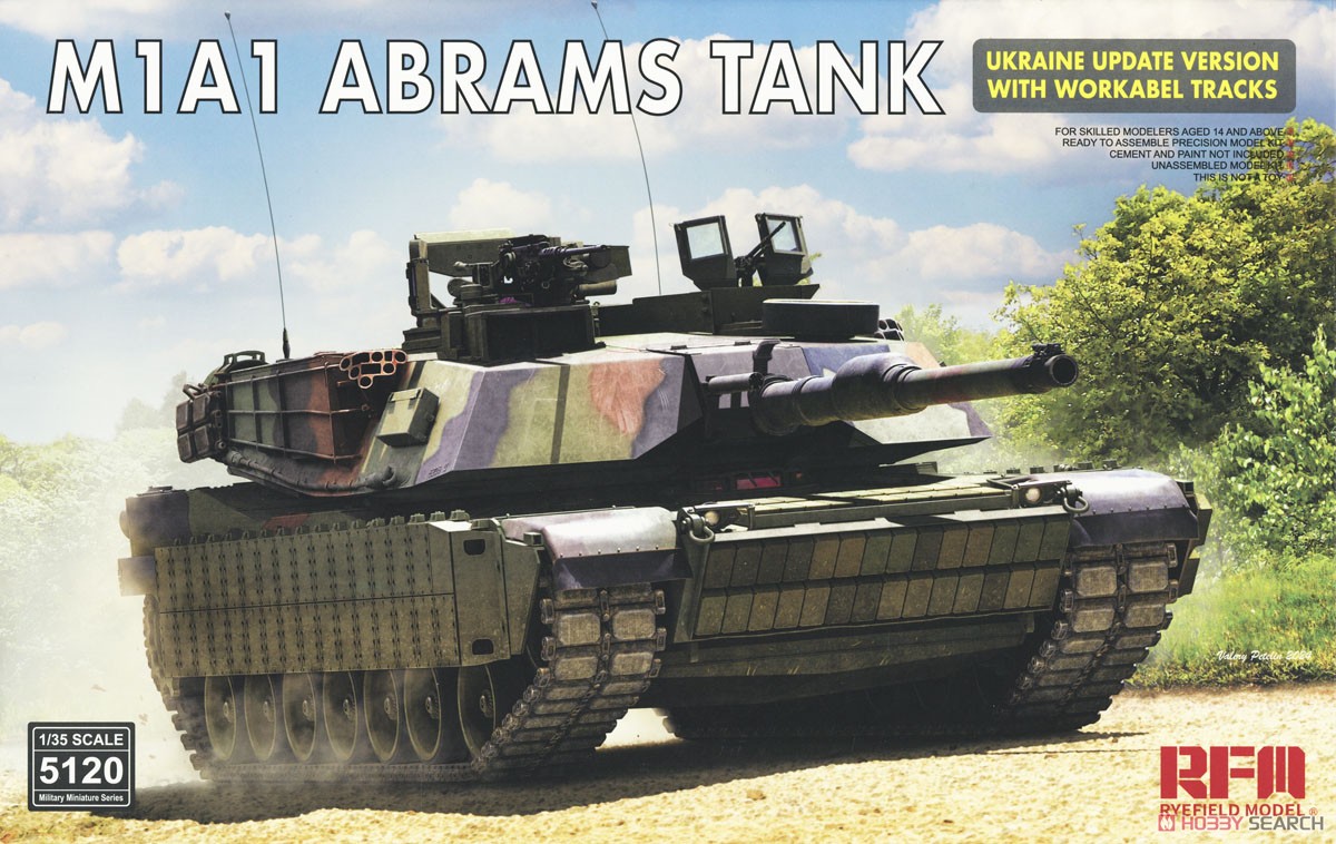 Rye Field 5120 Schaal 1:35 M1A - Model Kit Ukraine recensie en prijs