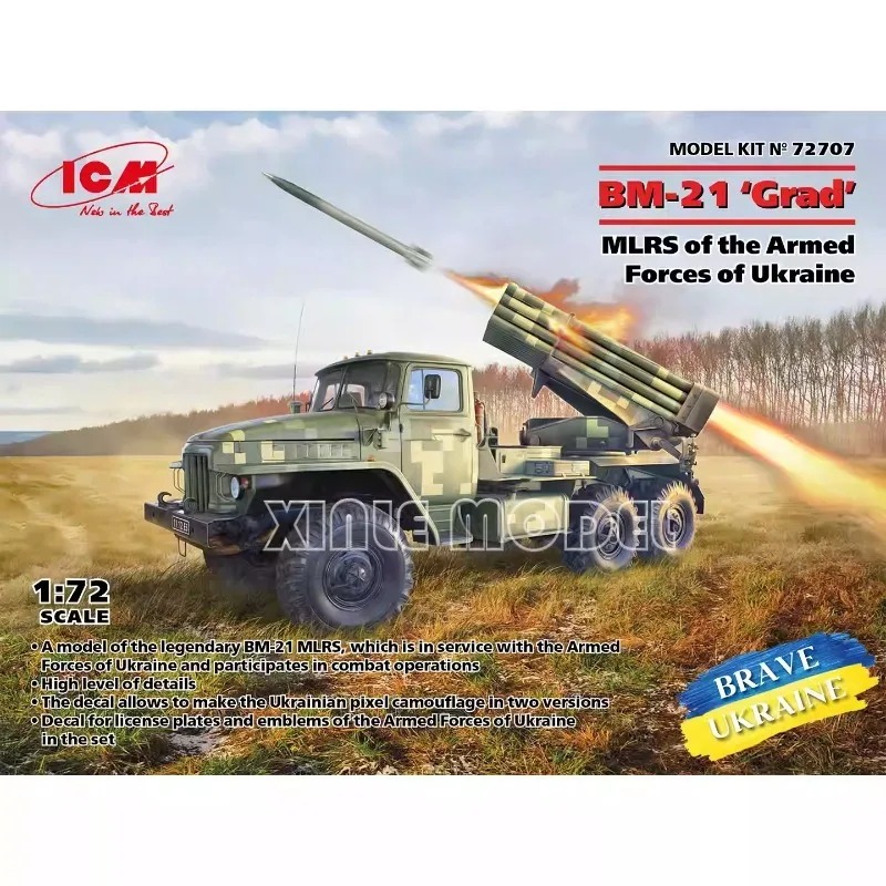 ICM Plastic geassembleerde mod - Model Kit Ukraine recensie en prijs