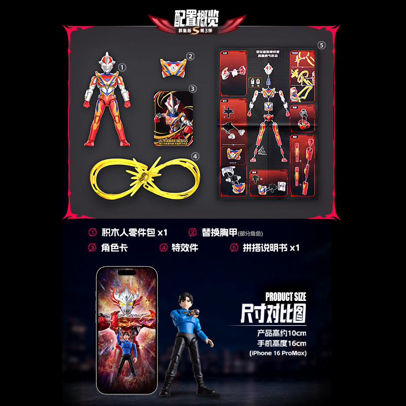 Buluke Ultraman Zero Geassembl - Model Kit Ultraman Zero recensie en prijs